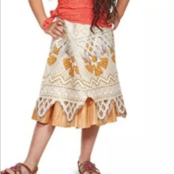Disney Moana Girls Dress Up Costume - Picture 7 of 7